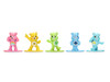Set of 12 Diecast Figures Care Bears Franchise Nano Metalfigs Series Diecast Models Jada 37100