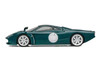 Pagani Huayra Codalunga Green with Sunroof and Extra Wheels 1/64 Diecast Model Car CM Model CM64-CODALUNGA-05