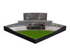 Nurburgring Diorama Set with Pagani Zonda Revolucion Carbon with Red and Gold Stripes and Extra Wheels 1/64 Diecast Model Car CM Model CM64-DIORAMASET-01