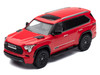 2024 Toyota Sequoia Solar Red 1/64 Diecast Model Car CM Model CM64-SEQUOIA-05