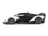 McLaren Solus GT #91 Black and White with Orange Accents 1/64 Diecast Model Car CM Model CM64-SOLUSGT-03