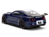 2016 Ford Mustang GT Dark Blue Metallic with White Stripe F9 2021 Movie 25 Years of Fast & Furious Series 1/32 Diecast Model Car Jada 34447-25TH