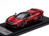 Ferrari F80 Supercar Rosso Red Metallic with Black Metallic Top 1/64 Diecast Model Car BBR BBR64001H