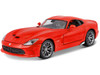 2013 Dodge Viper GTS SRT Red 1/18 Diecast Model Car Maisto 31128