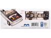 Skill 3 Model Kit 1966 Ford F 100 Custom Cab 4x4 Pickup Truck 1/25 Scale Model Moebius MOE-1236