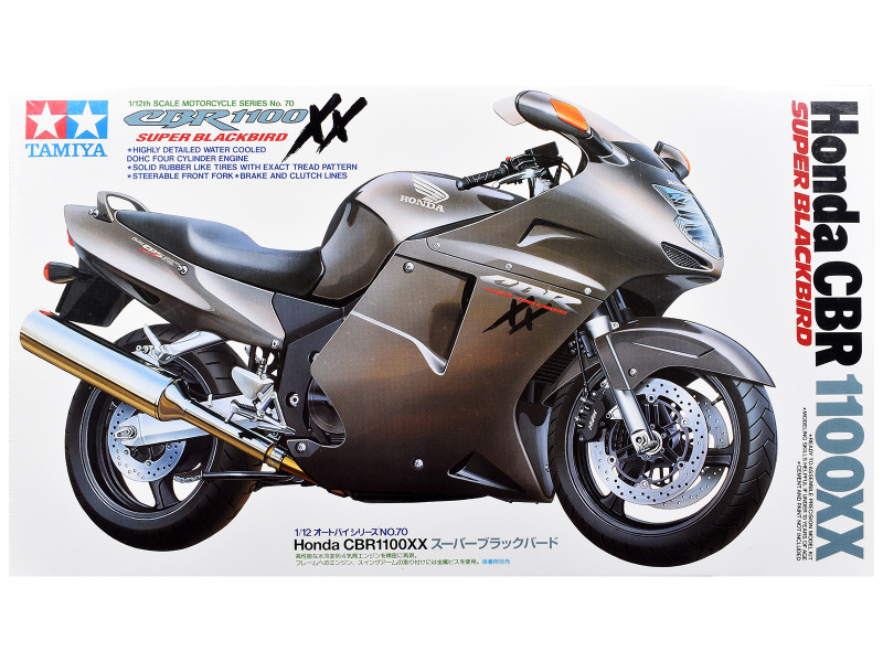 Model Kit Honda CBR 1100XX Motorcycle 1/12 Scale Model Tamiya TAM-14070