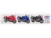 Model Kit Kawasaki ZZR 1400 Motorcycle 1/12 Scale Model Tamiya TAM-14111