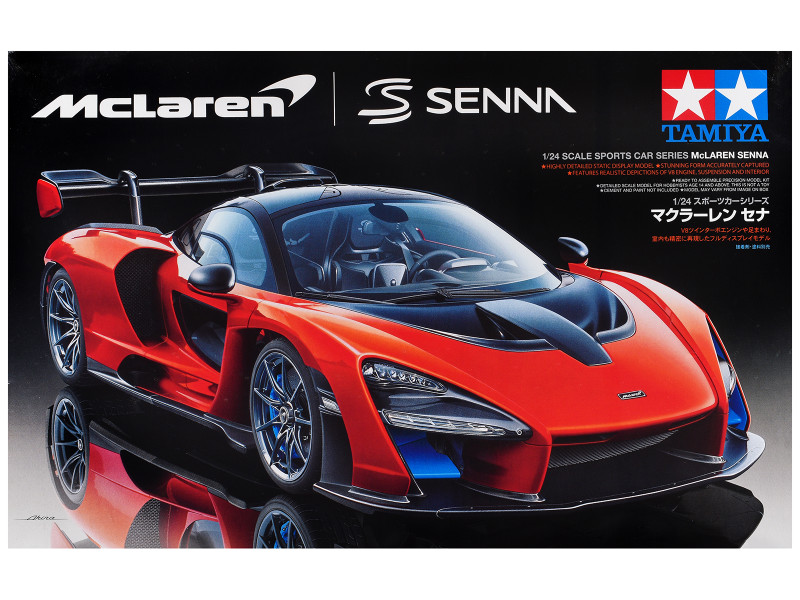 Model Kit McLaren Senna 1/24 Scale Model Tamiya TAM-24355
