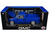 1988 GMC Sierra 1500 Custom Pickup Truck Blue Metallic with Black Stripes Limited Edition to 4850 pieces Worldwide 1/24 Diecast Model Car M2 Machines 40300-144A