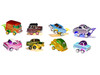 Lowriders Show Glow Series 4 Set of 8 Pieces Diecast Model Cars CarTuned 597346-XX3