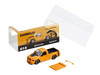 2003 Dodge Ram SRT-10 Pickup Truck Yellow with Black Tail Stripe 1/64 Diecast Model Car Shoom64 Models SHOOM-103-015
