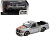2003 Dodge Ram SRT-10 Pickup Truck Green Metallic with Matt Black Hood 1/64 Diecast Model Car Shoom64 Models SHOOM-103-017