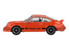 Porsche 911 Carrera RS 2.7 Tangerine with Black Stripes Limited Edition 1/64 Diecast Model Car Mini GT MGT01142