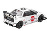 Mazda AZ-1 Liberty Walk LB40 RHD Right Hand Drive #58 LB-Hinomaru White with Graphics and Red Interior Limited Edition 1/64 Diecast Model Car Mini GT MGT01227
