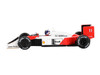 McLaren MP4/4 #11 Alain Prost 2nd Place Formula One F1 Japanese GP 1988 with Driver Figure Limited Edition 1/64 Diecast Model Car Mini GT MGT01123