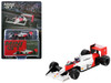 McLaren MP4/4 #11 Alain Prost 2nd Place Formula One F1 Japanese GP 1988 with Driver Figure Limited Edition 1/64 Diecast Model Car Mini GT MGT01123