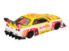 Nissan LB-ER34 Super Silhouette Skyline RHD Right Hand Drive #58 Suppaiman Okinawa Yellow and White with Graphics Limited Edition 1/64 Diecast Model Car Mini GT MGT01204