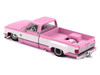 Chevrolet Silverado Dually Pickup Truck Vintage Spec V2 Pink with White Sides Designed by Jun Imai Kaido House Special 1/64 Diecast Model Car Mini GT KHMG243
