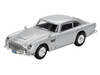 Aston Martin DB5 Birch Silver Metallic 007 James Bond Casino Royale 2006 Movie Limited Edition 1/64 Diecast Model Car Mini GT MGT00909-007E