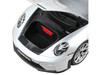 2025 Porsche 911 GT3 Touring GT Silver Metallic 1/18 Diecast Model Car Norev 187002