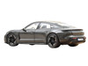 2024 Porsche Taycan Turbo S Slate Gray Neo 1/18 Diecast Model Car Norev 187654