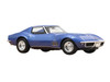 1969 Chevrolet Corvette Coupe Le Mans Blue Metallic with Blue Interior 1/18 Diecast Model Car Norev 189034