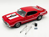 1970 Oldsmobile 442 W30 W-Machine - Drag Outlaws Red with White Stripes Limited Edition to 300 pieces Worldwide 1/18 Diecast Model Car ACME A1805631