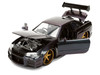 1999 Nissan Skyline GT-R R34 RHD Right Hand Drive Magic Purple Metallic JDM Tuners Series 1/24 Diecast Car Model Jada 38056