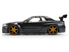 1999 Nissan Skyline GT-R R34 RHD Right Hand Drive Magic Purple Metallic JDM Tuners Series 1/24 Diecast Car Model Jada 38056