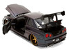 1999 Nissan Skyline GT-R R34 RHD Right Hand Drive Magic Purple Metallic JDM Tuners Series 1/24 Diecast Car Model Jada 38056