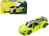 Porsche 918 Spyder Acid Green with Carbon Top 1/64 Diecast Model Car Trends Hobby 241086-A