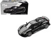 Porsche 918 Spyder Black with Carbon Top 1/64 Diecast Model Car Trends Hobby 241086-B