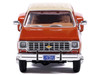 1975 Chevrolet Silverado K30 Crew Cab Dually Pickup Truck Grecian Bronze and Santa Fe Tan 1/64 Diecast Model Car IXO Models IA64019