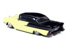 1957 Chevrolet One-Fifty Lowered Colonial Cream and Onyx Black 1/64 Diecast Model Car IXO Models IA64022