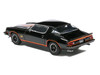 1977 Chevrolet Camaro Z28 Black with Stripes 1/64 Diecast Model Car IXO Models IA64023
