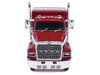 1978 Ford LTL-9000 Truck Tractor Red Metallic with Stripes 1/64 Diecast Model Car IXO Models U64TR014