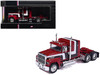 1978 Ford LTL-9000 Truck Tractor Red Metallic with Stripes 1/64 Diecast Model Car IXO Models U64TR014