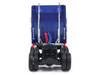 1990 Ford Aeromax Truck Tractor Blue Metallic and Red with White Stripes 1/64 Diecast Model Car IXO Models U64TR015
