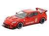 Mazda RX-8 RE-Amemiya RHD Right Hand Drive Red with Graphics Enigma Exclusive Edition 1/64 Die Cast Model Car Pop Race PR64-PRE016