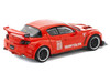 Mazda RX-8 RE-Amemiya RHD Right Hand Drive Red with Graphics Enigma Exclusive Edition 1/64 Die Cast Model Car Pop Race PR64-PRE016