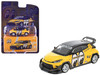 Pandem GR Yaris RHD Right Hand Drive MoonEyes Yellow with Black Top and Graphics Enigma Exclusive Edition 1/64 Die Cast Model Car Pop Race PR64-PRE017