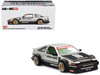 Toyota AE86 Sprinter Trueno RHD Right Hand Drive #86 Kaido Street V2 Silver Metallic and Black with Carbon Hood and Graphics Designed by Jun Imai Kaido House 1/64 Die Cast Model Car Mini GT KHMG218