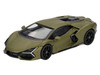 Lamborghini Revuelto Verde Gea Matte Green Metallic Limited Edition 1/64 Die Cast Model Car Mini GT MGT01136