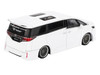 Toyota Vellfire 40 KUHL Van White Metallic Limited Edition 1/64 Die Cast Model Car Mini GT MGT01180