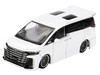 Toyota Vellfire 40 KUHL Van White Metallic Limited Edition 1/64 Die Cast Model Car Mini GT MGT01180