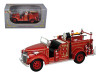1941 GMC Fire Engine Truck Red 1/32 Diecast Model Car Signature Models 32348