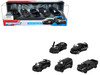 Black Edition 2026 5 Piece Set 1/64 Diecast Model Car Majorette MJ8502005000