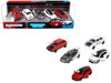 Volkswagen Gold GTI 5 Piece Set 1/64 Diecast Model Car Majorette MJ8502105007