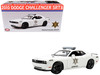 2010 Dodge Challenger SRT8 Hazzard County Sheriff White Limited Edition to 300 pieces Worldwide 1/18 Diecast Model Car ACME A1806035