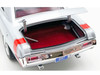 1970 Dodge Dart 440 Street Machine Titanium Silver Metallic with Red Tail Stripe and Red Interior Limited Edition to 594 pieces Worldwide 1/18 Diecast Model Car ACME A1806412